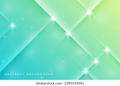 Modern green and yellow abstract gradient background.