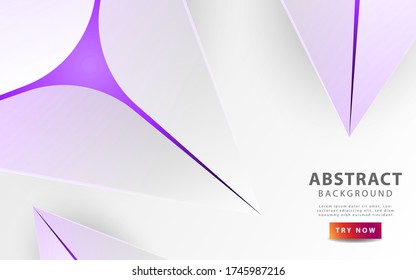 modern grey abstract future premium triangle background banner design with line,can be used on posters,banner,web,vector illustration.