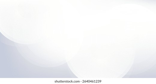 Modern grey background with dynamic circle lines abstract modern art design
