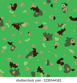 Modern Grey Pattern. Tree Urban Canvas. Abstract Camo Print. Seamless Brush. Dirty Camo Print. Woodland Vector Camouflage. Beige Hunter Pattern. Digital Khaki Camouflage. Vector Seamless Background.