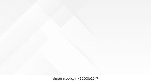 moderner grauer weißer Hintergrund mit geometrischen Linien.Vektor moderne Dekoration.