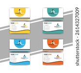 Modern Group Business Card Template, Modern creative professional, Group Business Card Template, Personal Group Visiting Card Design. 22