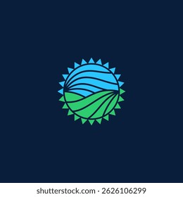 Modern Growth Environment Signal Graphic Symbol