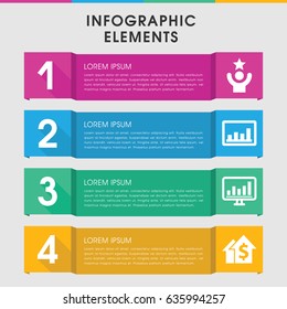 Modern growth infographic template. infographic design with growth icons includes graph, chart, celebrity. can be used for presentation, diagram, annual report, web design.