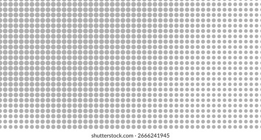 Textura de gradiente de semitono punteado grunge moderno. Vector de arte moderno abstracto de fondo de lunares en fuga