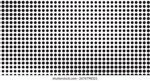 Textura de gradiente de semitono punteado grunge moderno. Desvaneciendo el arte de fondo de lunares simple moderno
