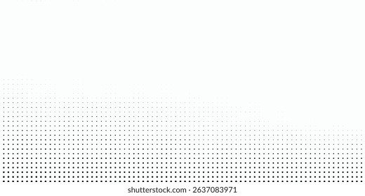 Modern grunge halftone gradient background. Faded grit noise texture. White and black sand wallpaper. Retro pixelated backdrop abstract modern simple