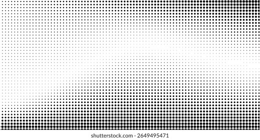 Fondo de degradado de semitono grunge moderno. Textura de ruido de grano desvanecido. Blanco y negro abstracto simple