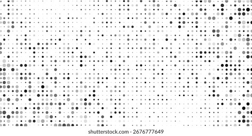 Fundo gradiente de meio-tom grunge moderno. Textura de ruído de grão desbotado. Papel de parede de areia branca e preta Ilustração do vetor