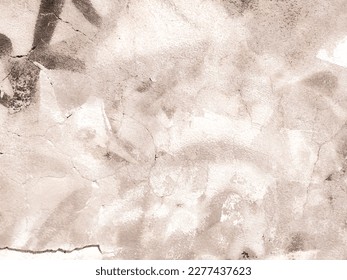 Modern Grunge Material. Wall Grungy Background. Brown Stained Drawing. History Wall Crack. Street Old Creative Drawing. Brown Design Scratch. Urban Graffiti Artwork. Stone Graphic Signature Texture.
