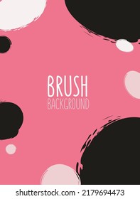 Modern grunge overlay design template. Hand drawn set of abstract frames. A mess of brush strokes. Collection of retro vintage backgrounds. Design elements for poster, magazine, book cover, flyer, lay