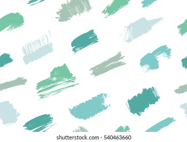 Modern grunge pattern, vector seamless thick brushstrokes pattern, hipster background, grunge strokes