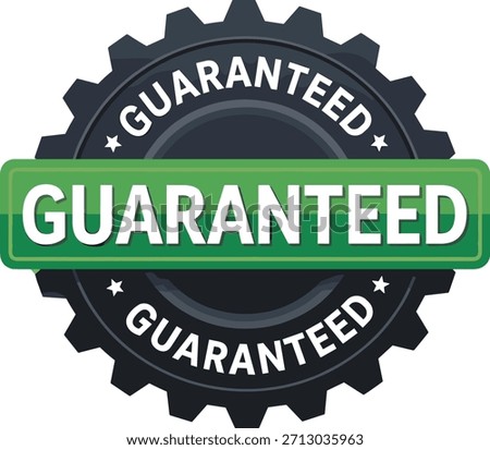 Modern Guaranteed 100 Percent Satisfaction Badge