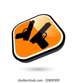 modern gun sign