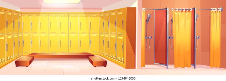 Locker Room Cartoon Images Stock Photos Vectors