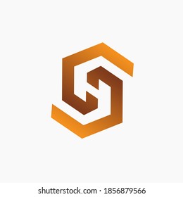 modern H letter monogram logo design
