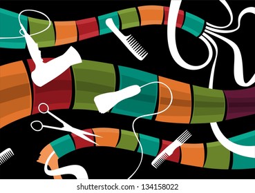 Modern hair