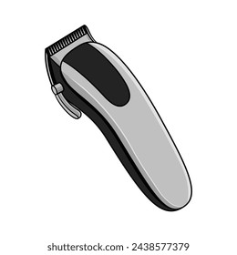 Modern hair clipper machine. vector design