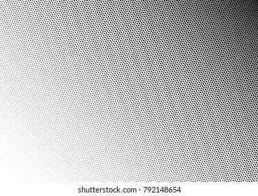 Modern Halftone Background. Abstract Distressed Overlay. Black and White Gradient Pattern. Pop-art Dotted Backdrop. Vector illustration