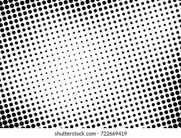 Modern Halftone Background. Abstract Dotted Texture. Points Vintage Backdrop. Vector illustration