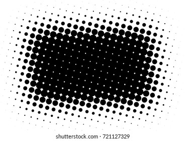 Modern Halftone Background. Gradient Fade Backdrop. Vintage Dotted Texture. Vector illustration