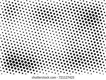 Modern Halftone Background. Grunge Gradient Texture. Abstract Vintage Backdrop. Vector illustration
