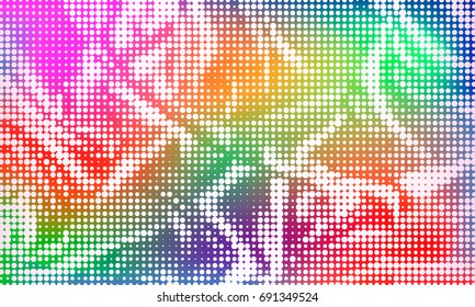 Modern halftone background in grunge style. Wallpapers for the web. Flat vector illustration in a flat style