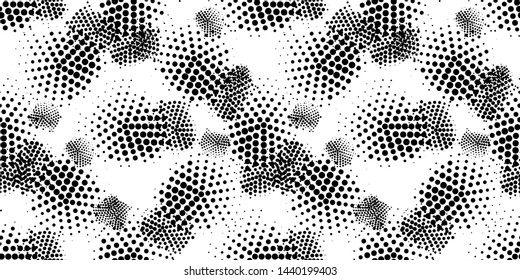 Modern halftone background meaningful dots, great design for any purposes. Abstract halftone circle gradation background. Geometric wallpaper design. Abstract futuristic backdrop.