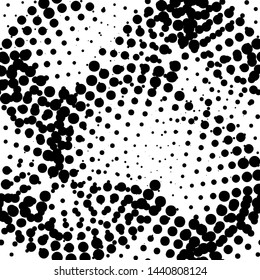 Modern halftone background meaningful dots Abstract futuristic backdrop.