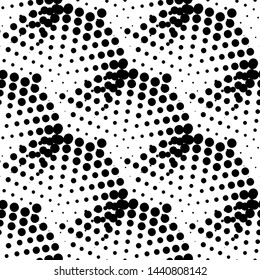 Modern halftone background meaningful dots Abstract futuristic backdrop.
