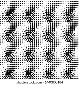 Modern halftone background meaningful dots Abstract futuristic backdrop.