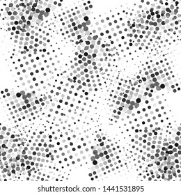 Modern halftone background meaningful dots Abstract futuristic backdrop.