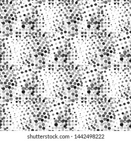Modern halftone background meaningful dots Abstract futuristic backdrop.