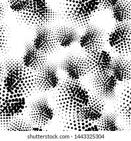 Modern halftone background meaningful dots Abstract futuristic backdrop.