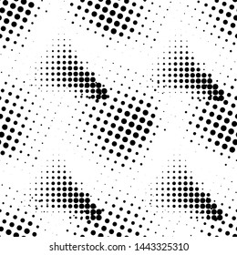 Modern halftone background meaningful dots Abstract futuristic backdrop.
