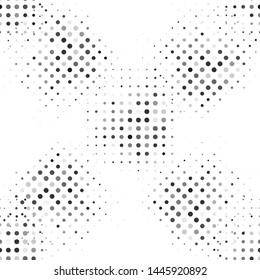 Modern halftone background meaningful dots Abstract futuristic backdrop.
