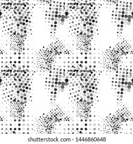 Modern halftone background meaningful dots Abstract futuristic backdrop.