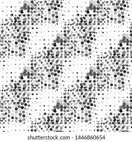 Modern halftone background meaningful dots Abstract futuristic backdrop.