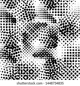 Modern halftone background meaningful dots Abstract futuristic backdrop.
