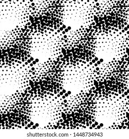 Modern halftone background meaningful dots Abstract futuristic backdrop.
