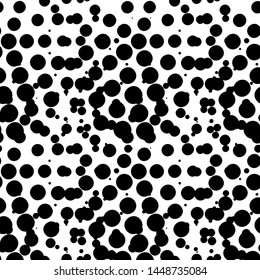 Modern halftone background meaningful dots Abstract futuristic backdrop.