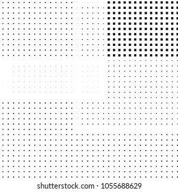Modern halftone background on white