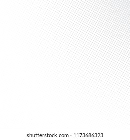 Modern halftone background on white