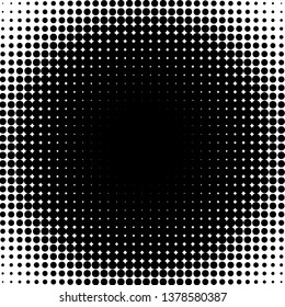 Modern halftone background on white