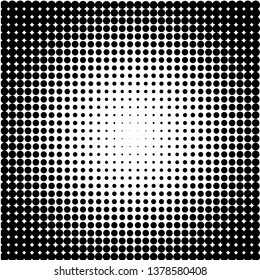Modern halftone background on white