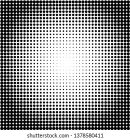 Modern halftone background on white