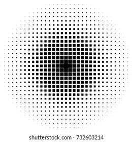 Modern Halftone Background. Points Fade Pattern. Pop-art Dotted Overlay. Vector illustration