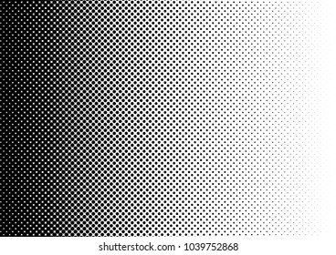 Modern Halftone Background. Pop-art Gradient Texture. Fade Distressed Pattern. Dotted Backdrop. Vector illustration