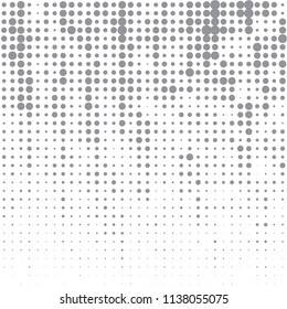 Modern halftone background for text