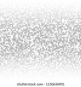 Modern halftone background for text